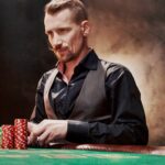 Un joueur de poker